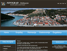 Tablet Screenshot of novigrad-dalmacija.hr